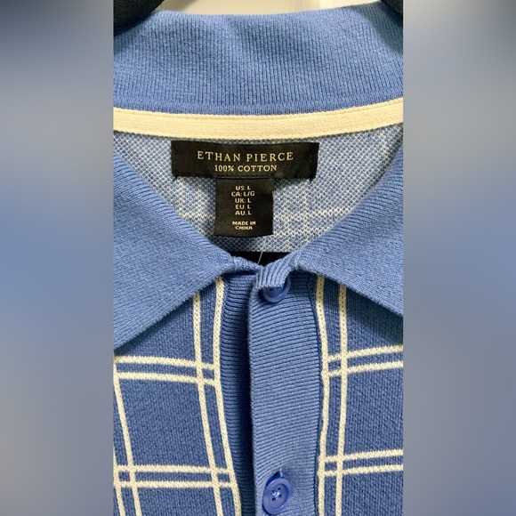 Ethan Pierce polo size L NWT - Picture 8 of 9